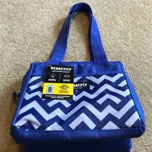 IGLOO, Essential Tote Cooler Bag Insulated (9 Can Capacity) You Puck Your Color